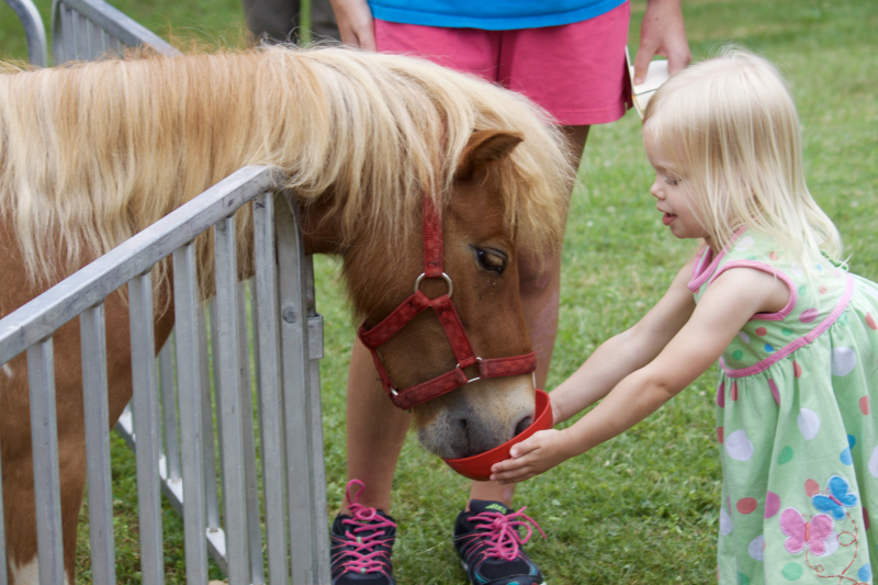 Child with Pony