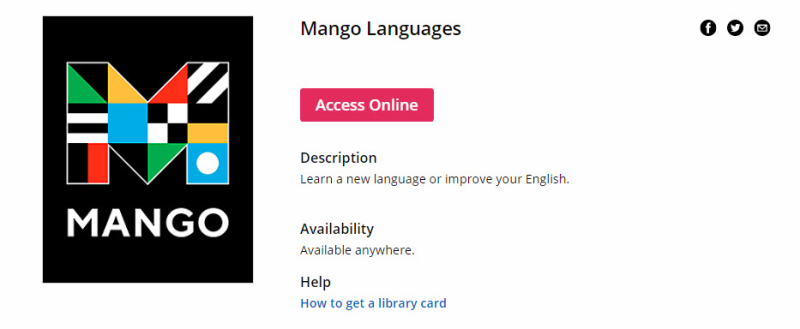 Mango languages