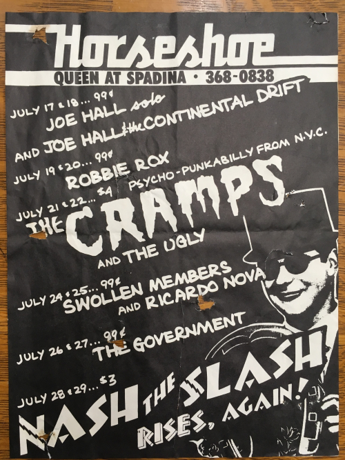 The Cramps at the Horseshoe