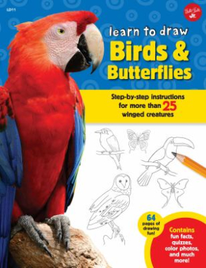 Learn to Draw Birds and Butterflies