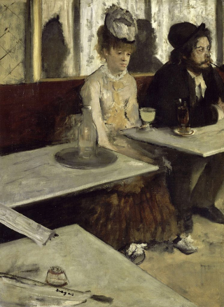 Edgar Degas_In a Café