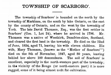 Scarborough description 1871