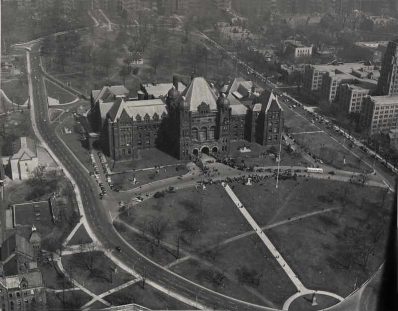 Parliament Buildings 1893 Toronto Telegram 1950 pictures-r-3358