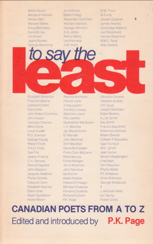 To Say the Least To Say the Least