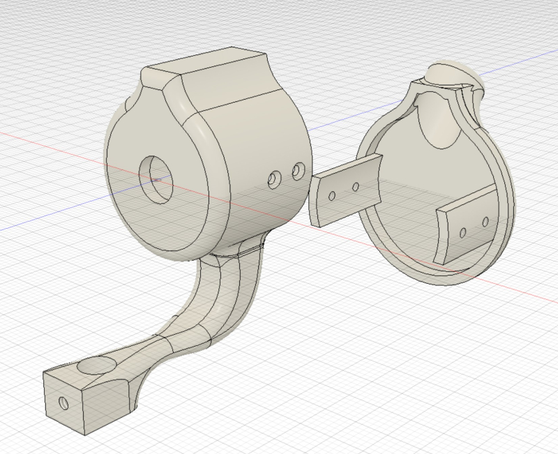 K's design in Fusion 360 