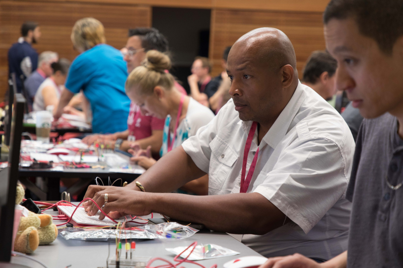 Participant at Picademy