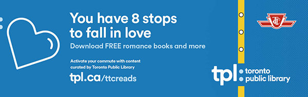 TTC reads streetcar advertisement TTC reads streetcar advertisement