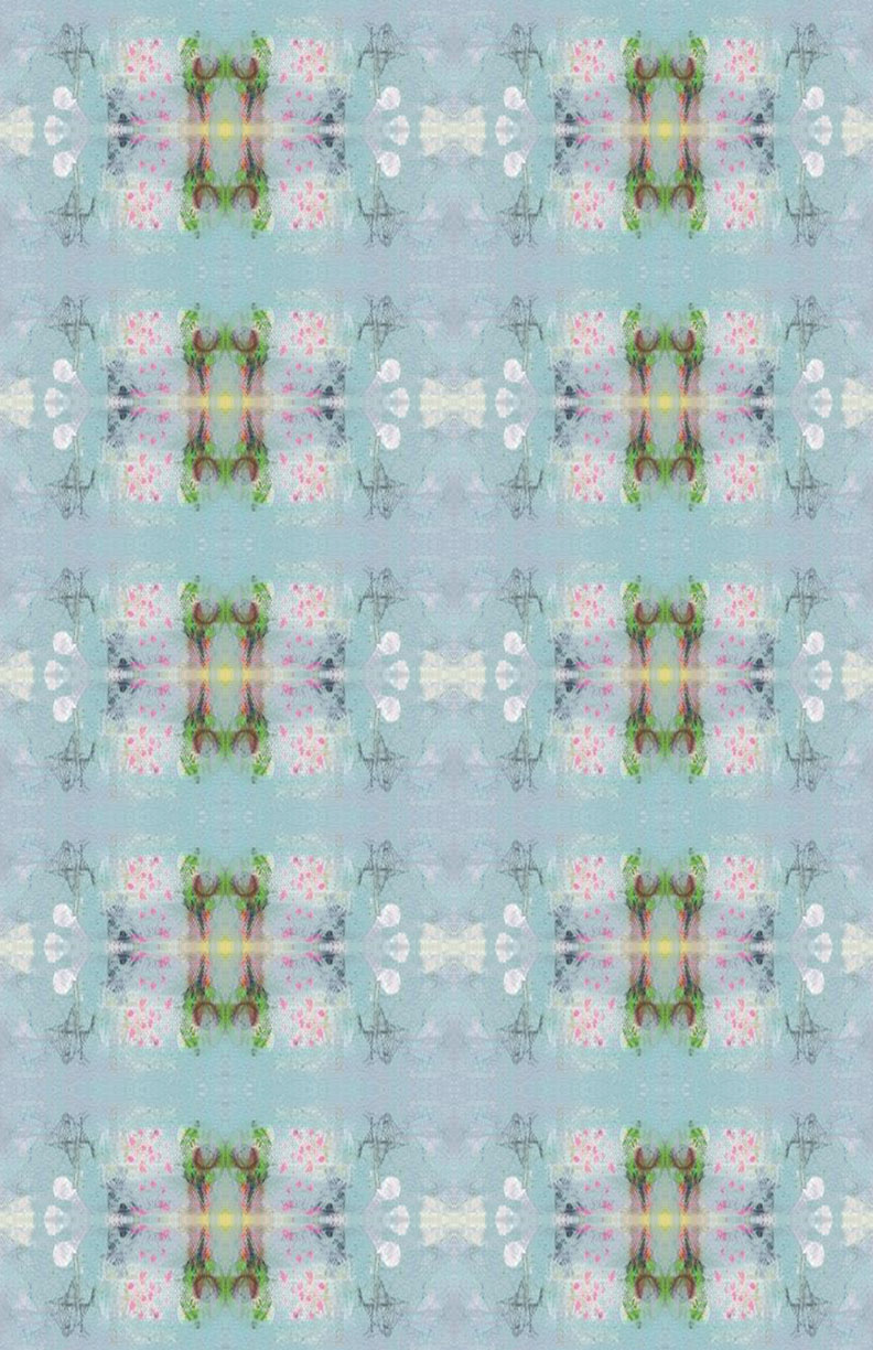 pastel coloured pattern design 