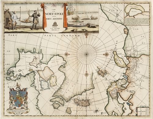 A map of the North-Pole and the parts adjoining  1680 (2)