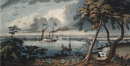 York from Gibralter Point (Toronto) 1828 York from Gibralter Point (Toronto) 1828