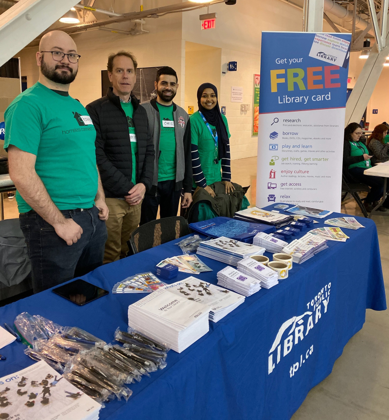 TPL Staff at Homeless Connect Fair