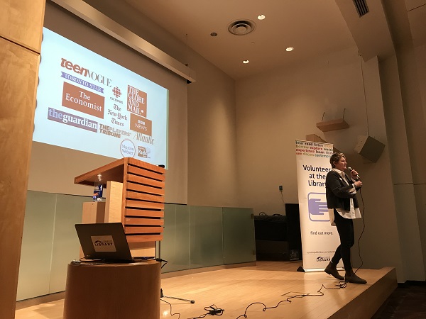 Jocye Grant at Tutor Conference