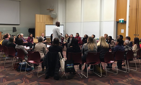 Speaker at Literacy in Shelters