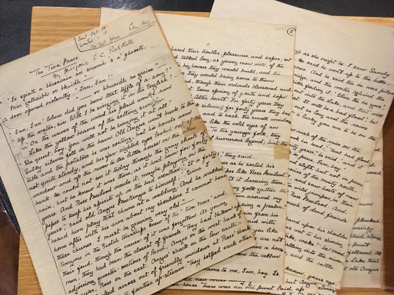 Pickthall letters