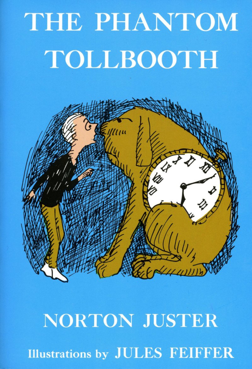 Phantom tollbooth book cover Phantom tollbooth book cover