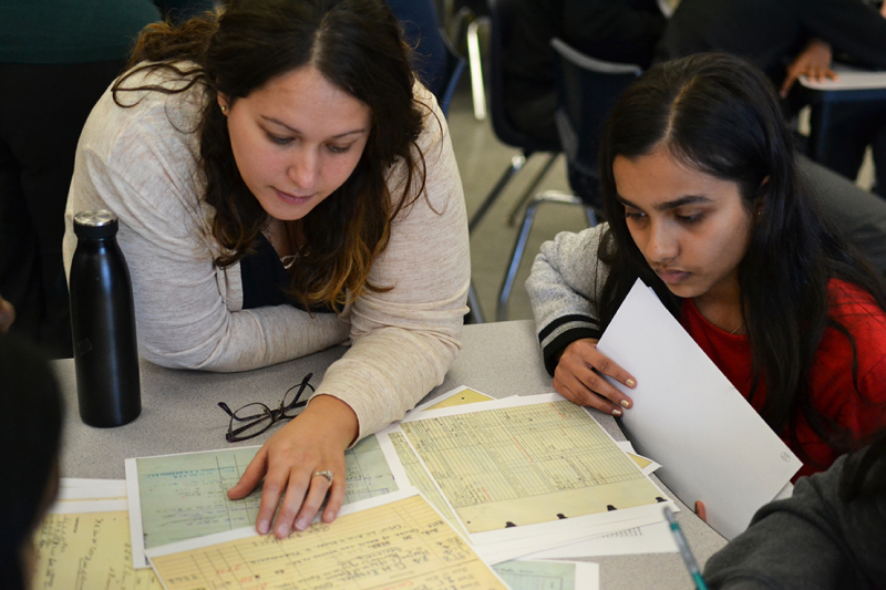 High school outreach librarian