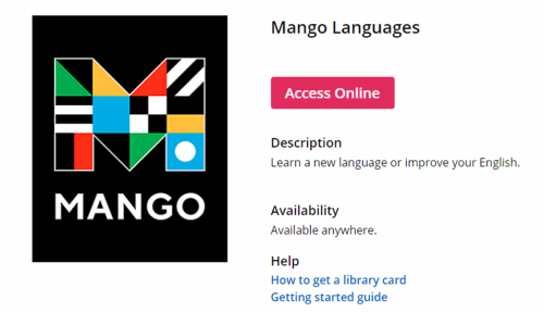 Mango Lnguages Mango Lnguages