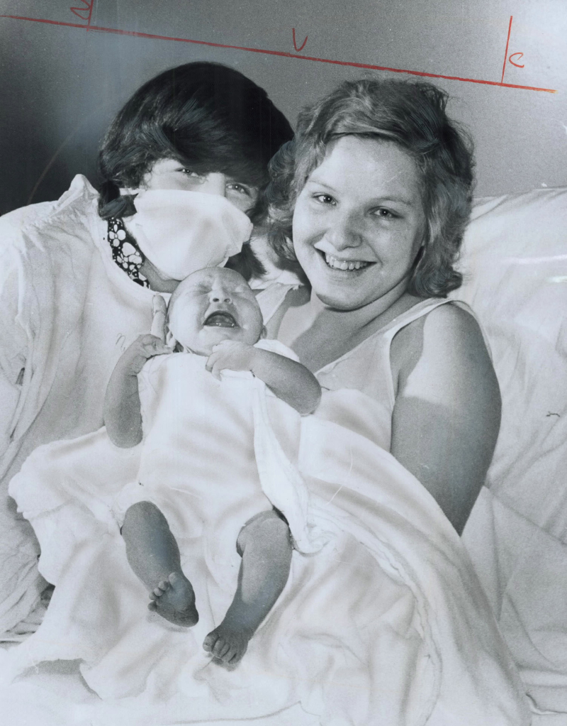 Leap-year baby Lanalee Jane Wells; whose paren'ts are David and Donna  1976