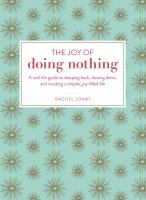 Joy of doing nothing