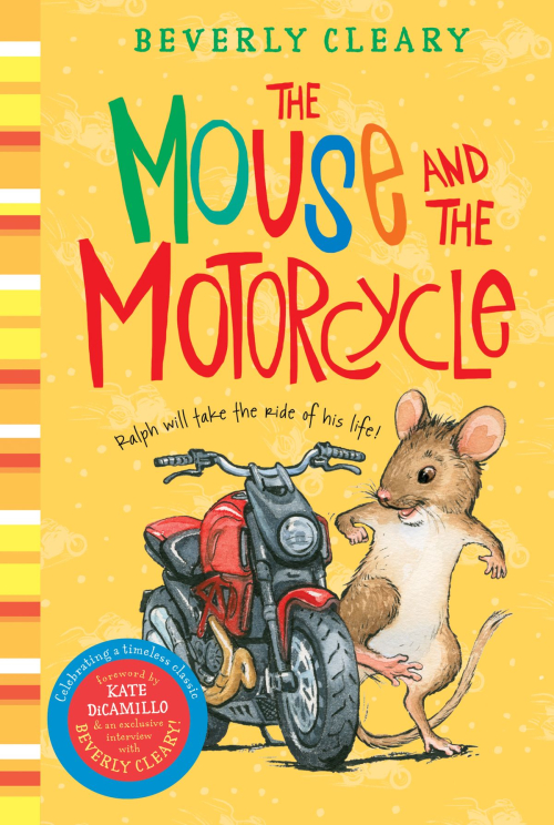 Mouse and the motorcycle book cover Mouse and the motorcycle book cover
