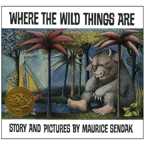 Where the wild things are book cover Where the wild things are book cover