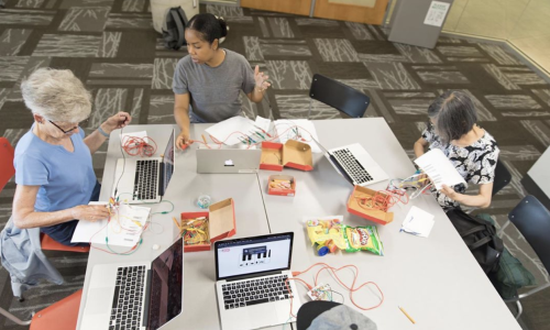 Pop-Up Learning Lab - Makey Makey workshop