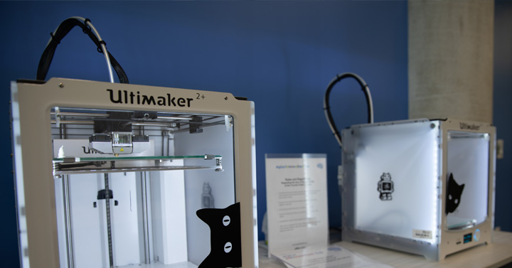 Ultimaker 3D printers.