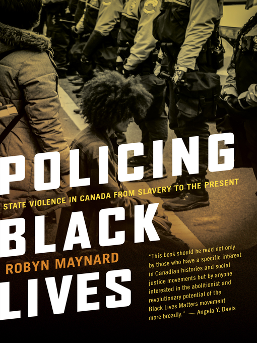 Policingblack Lives book cover