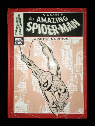Book cover of Gil Kane’s the Amazing Spider-Man: Artist Edition