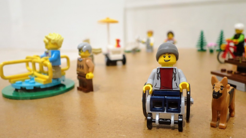 Fun in the park lego