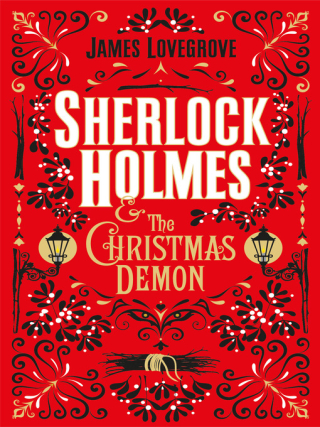 Decorative book cover of Sherlock Holmes and the Christmas Demon