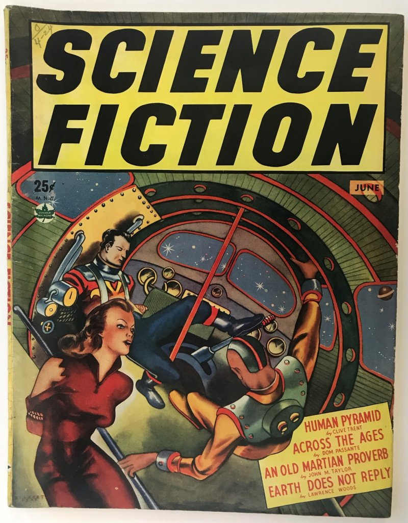 Cover of Science Fiction (June 1942)