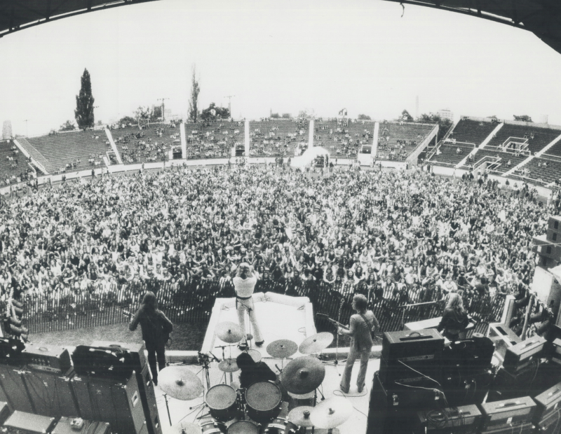 Varsity Stadium Rock Concert 1973
