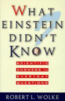 What einstein didn't know