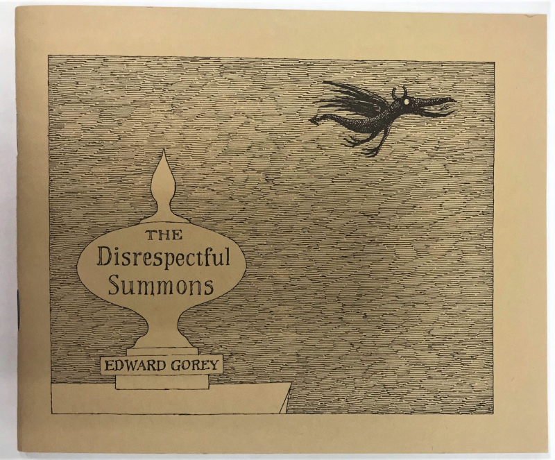 Cover of The Disrespectful Summons by Edward Gorey