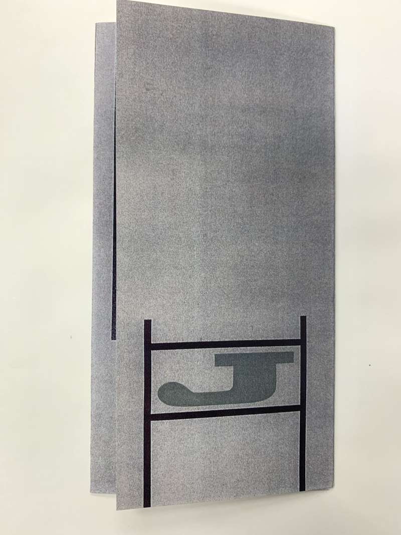Pamphlet designed by Takao Tanabe
