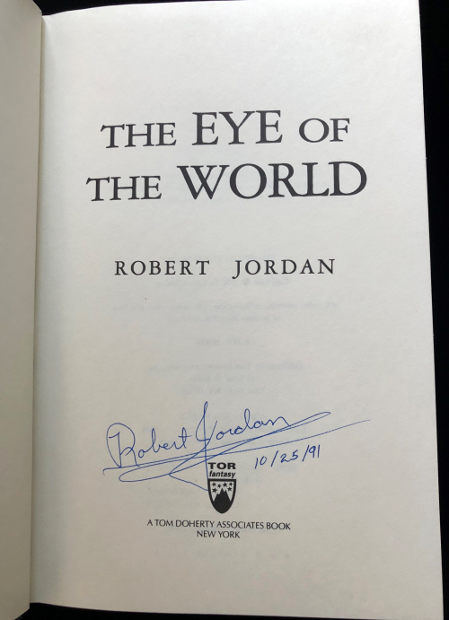 The Eye of the World  signed