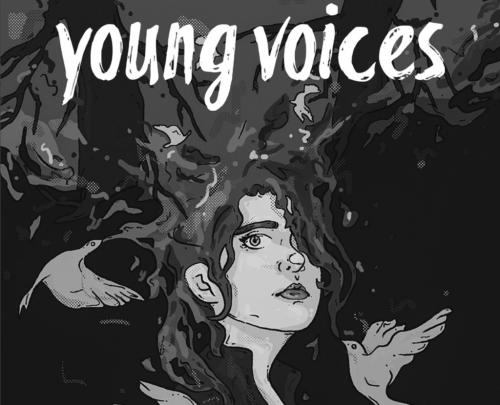 Young Voices Magazine Cover Young Voices Magazine Cover