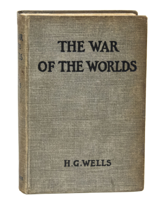 A simple cloth-bound edition with embossed title. 