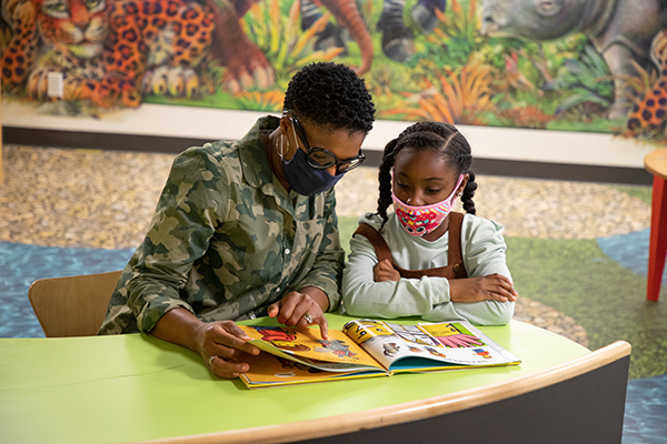 Paren't and child reading