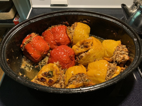 Stuffed Peppers by Bill V for his Mom