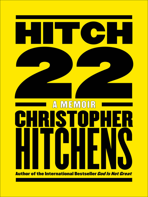 Hitch-22 a memoir