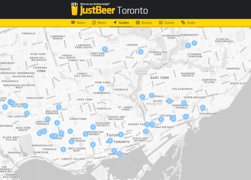 JustBeer Toronto Breweries