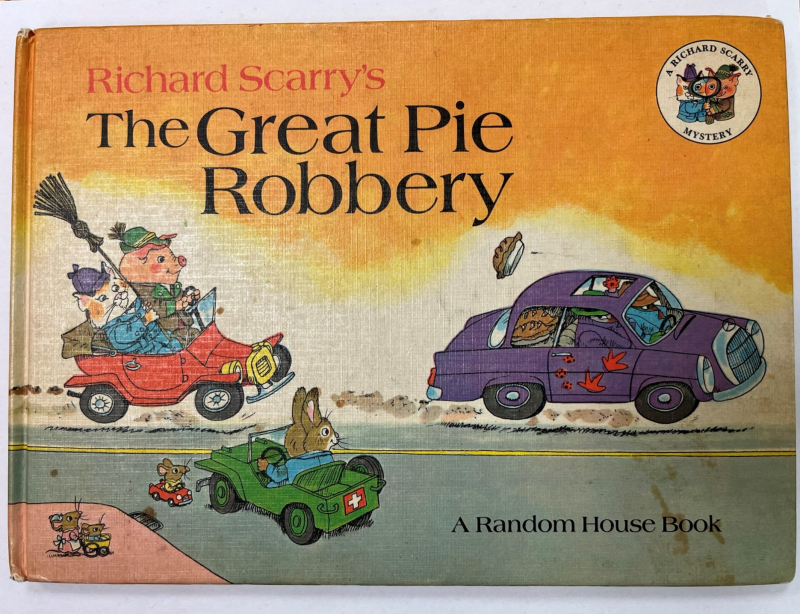 Cover of The Great Pie Robbery by Richard Scarry