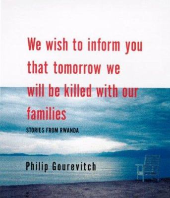 We wish to inform you that tomorrow we will be killed with our families
