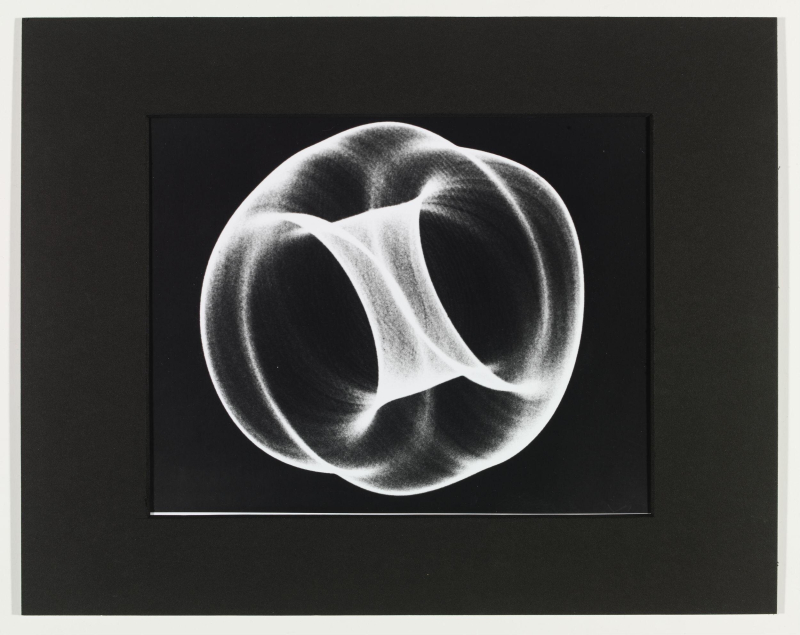 Oscillon No. 40 (1952) by Ben Laposky