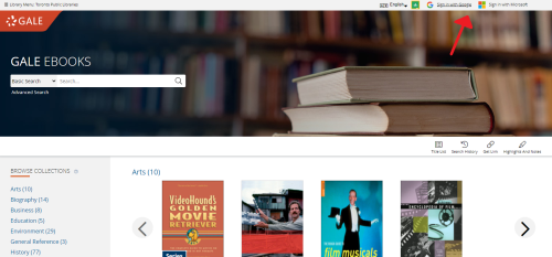 Landing page Landing page