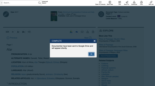Sent to google drive Sent to google drive