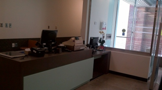 Steeles front desk