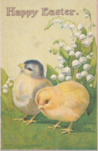 Vintage Easter Postcard